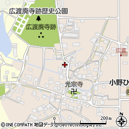 兵庫県小野市広渡町379周辺の地図
