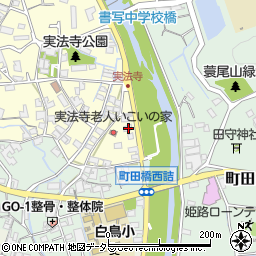 兵庫県姫路市実法寺730周辺の地図