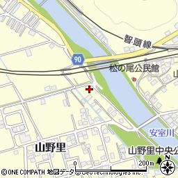 兵庫県赤穂郡上郡町山野里586周辺の地図