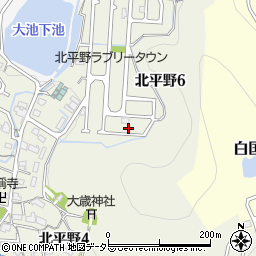 兵庫県姫路市北平野6丁目4-4周辺の地図
