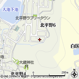 兵庫県姫路市北平野6丁目4-5周辺の地図
