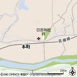 広島県庄原市本町2275周辺の地図