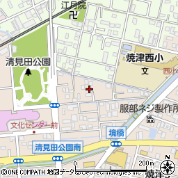 静岡県焼津市三ケ名1723周辺の地図