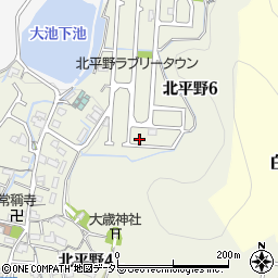 兵庫県姫路市北平野6丁目4-7周辺の地図