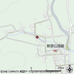 兵庫県たつの市揖西町新宮775周辺の地図