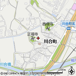 三重県亀山市川合町128周辺の地図
