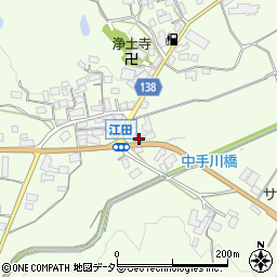 滋賀県甲賀市信楽町江田763-2周辺の地図