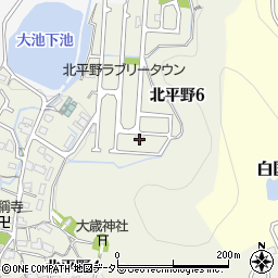 兵庫県姫路市北平野6丁目4-16周辺の地図