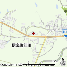 滋賀県甲賀市信楽町江田237-1周辺の地図