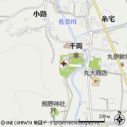 善秀寺周辺の地図