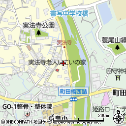 兵庫県姫路市実法寺731周辺の地図