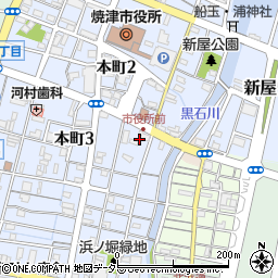 田辺紋章ネーム店周辺の地図