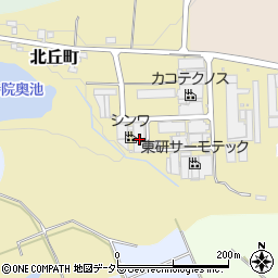 株式会社シンワ　小野工場周辺の地図