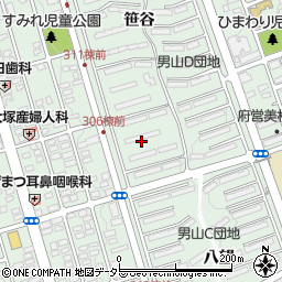 京都府八幡市男山笹谷7周辺の地図