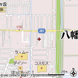 京都府八幡市八幡盛戸104周辺の地図