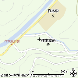 広島県三次市作木町下作木664周辺の地図