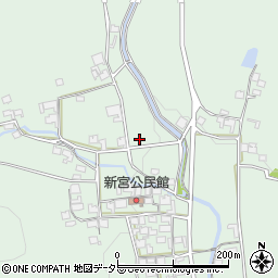 兵庫県たつの市揖西町新宮594周辺の地図