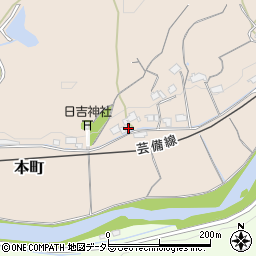 広島県庄原市本町2395周辺の地図