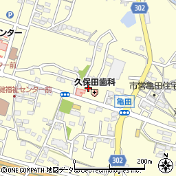 三重県亀山市亀田町379-69周辺の地図