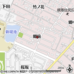 愛知県額田郡幸田町横落郷前周辺の地図