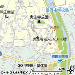 兵庫県姫路市実法寺684周辺の地図
