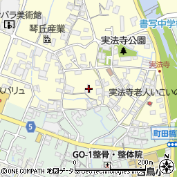 兵庫県姫路市実法寺633周辺の地図