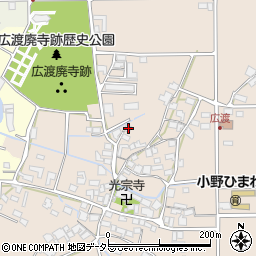 兵庫県小野市広渡町333周辺の地図