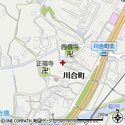 三重県亀山市川合町125周辺の地図