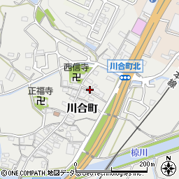 三重県亀山市川合町112周辺の地図