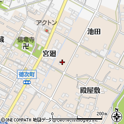 稲垣商事周辺の地図