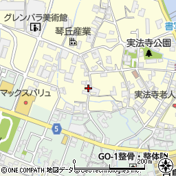 兵庫県姫路市実法寺126周辺の地図