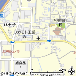 京都府八幡市上津屋里垣内44周辺の地図