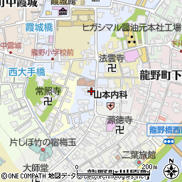 旧中川邸周辺の地図