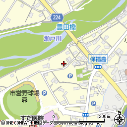 静岡県焼津市保福島802-1周辺の地図