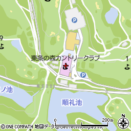 東条の森カントリークラブ東条コース・大蔵コース周辺の地図
