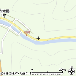 広島県三次市作木町下作木1572周辺の地図