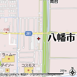 太閤自動車周辺の地図