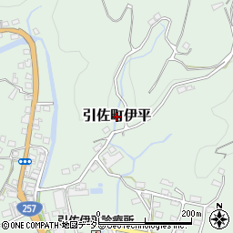 静岡県浜松市浜名区引佐町伊平周辺の地図