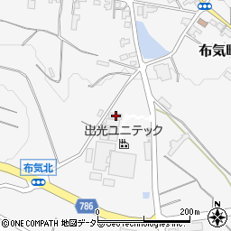 三重県亀山市布気町1061-1周辺の地図