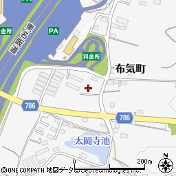 三重県亀山市布気町969-1周辺の地図