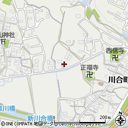三重県亀山市川合町418周辺の地図