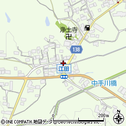 滋賀県甲賀市信楽町江田437-1周辺の地図
