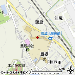 幸田町立豊坂小学校周辺の地図