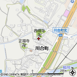 三重県亀山市川合町122周辺の地図