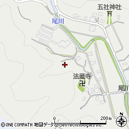 静岡県島田市尾川周辺の地図