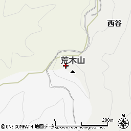 荒木山周辺の地図