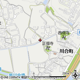 三重県亀山市川合町243周辺の地図
