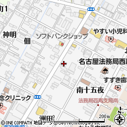 西尾信用金庫本店営業部相談プラザ出張所周辺の地図