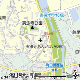兵庫県姫路市実法寺745周辺の地図