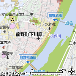 兵庫県たつの市龍野町下川原39-3周辺の地図